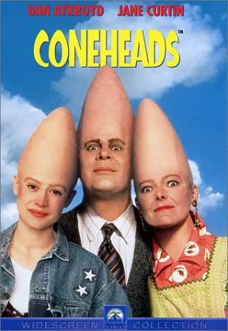 Coneheads (pl. Stożkogłowi)- 1993 film który, nie ma wiele wspólnego z dzisiejszym tematem.